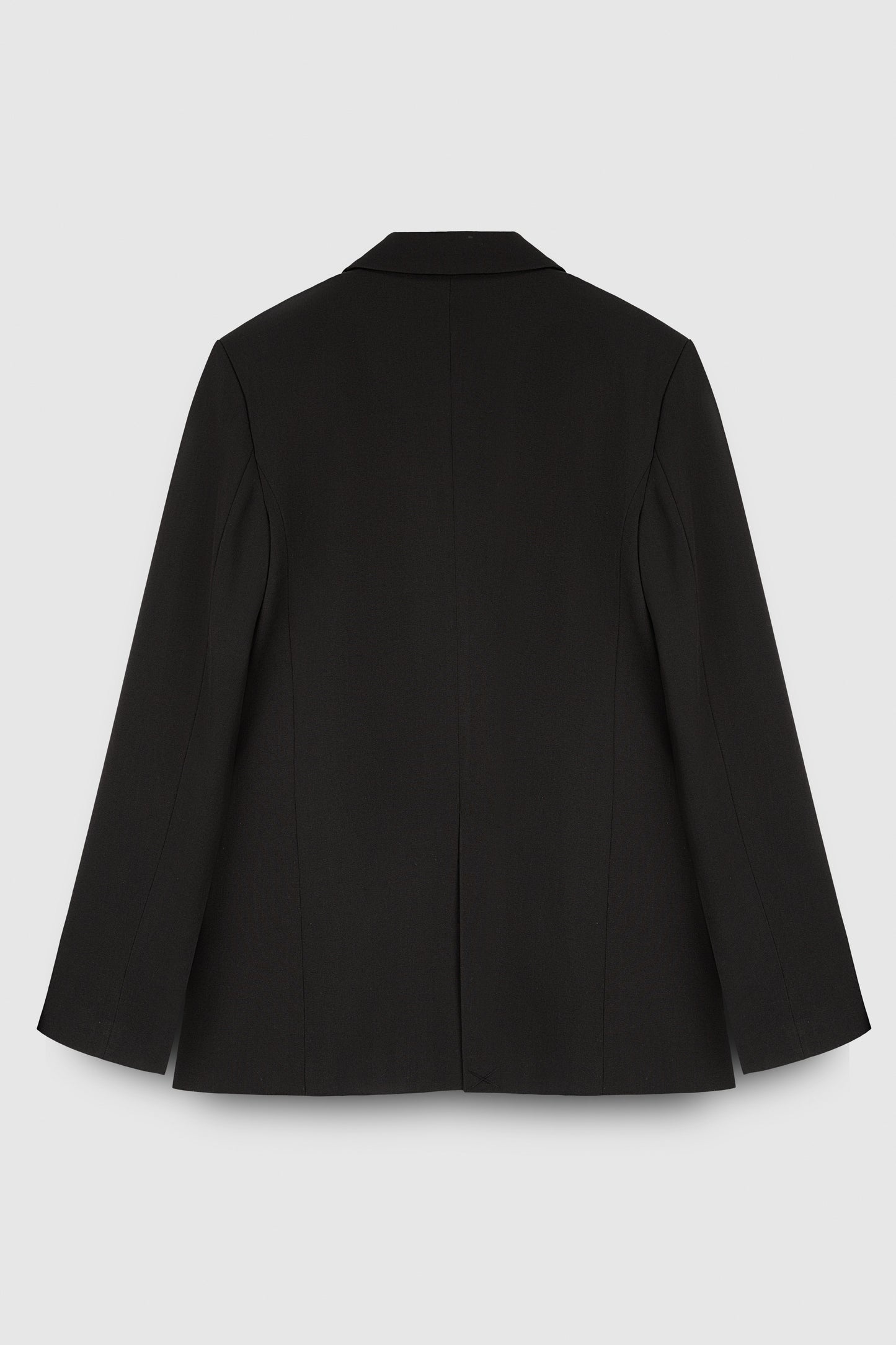 Veste 1 bouton doublée V-TINA NOIR