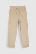 Pantalon TEDDY VELOURS JR BEIGE