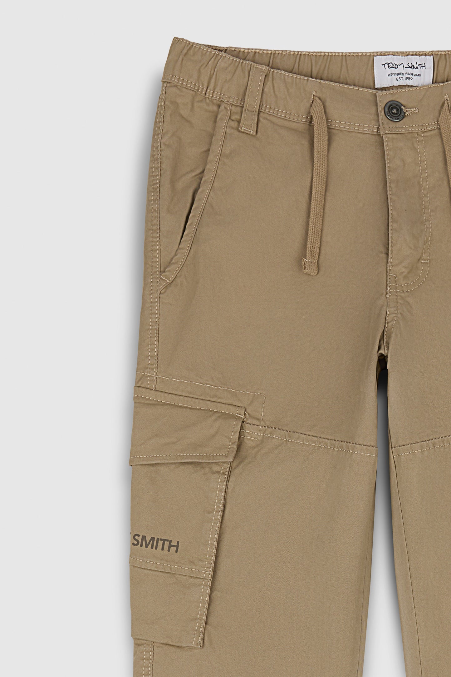 Pantalon coupe cargo bas resserré P-MURRAY CARGO BEIGE