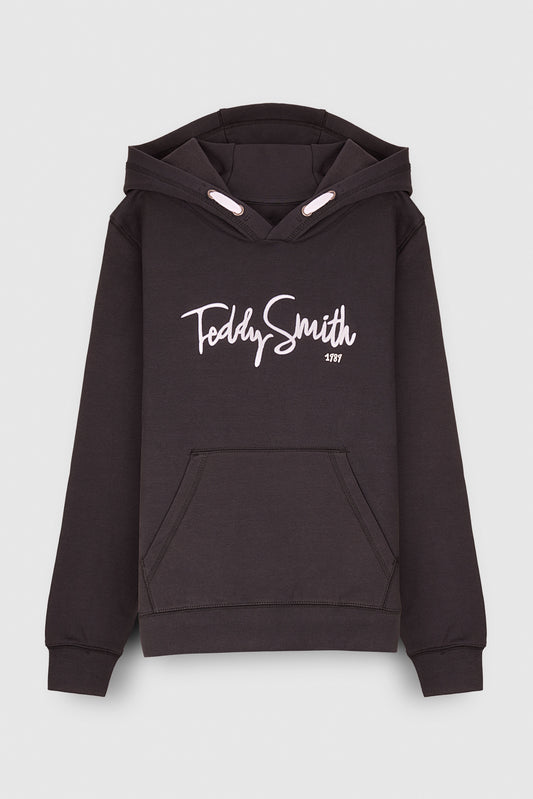 Achat Sweat à capuche SEVRY HOODY JR CHARBON