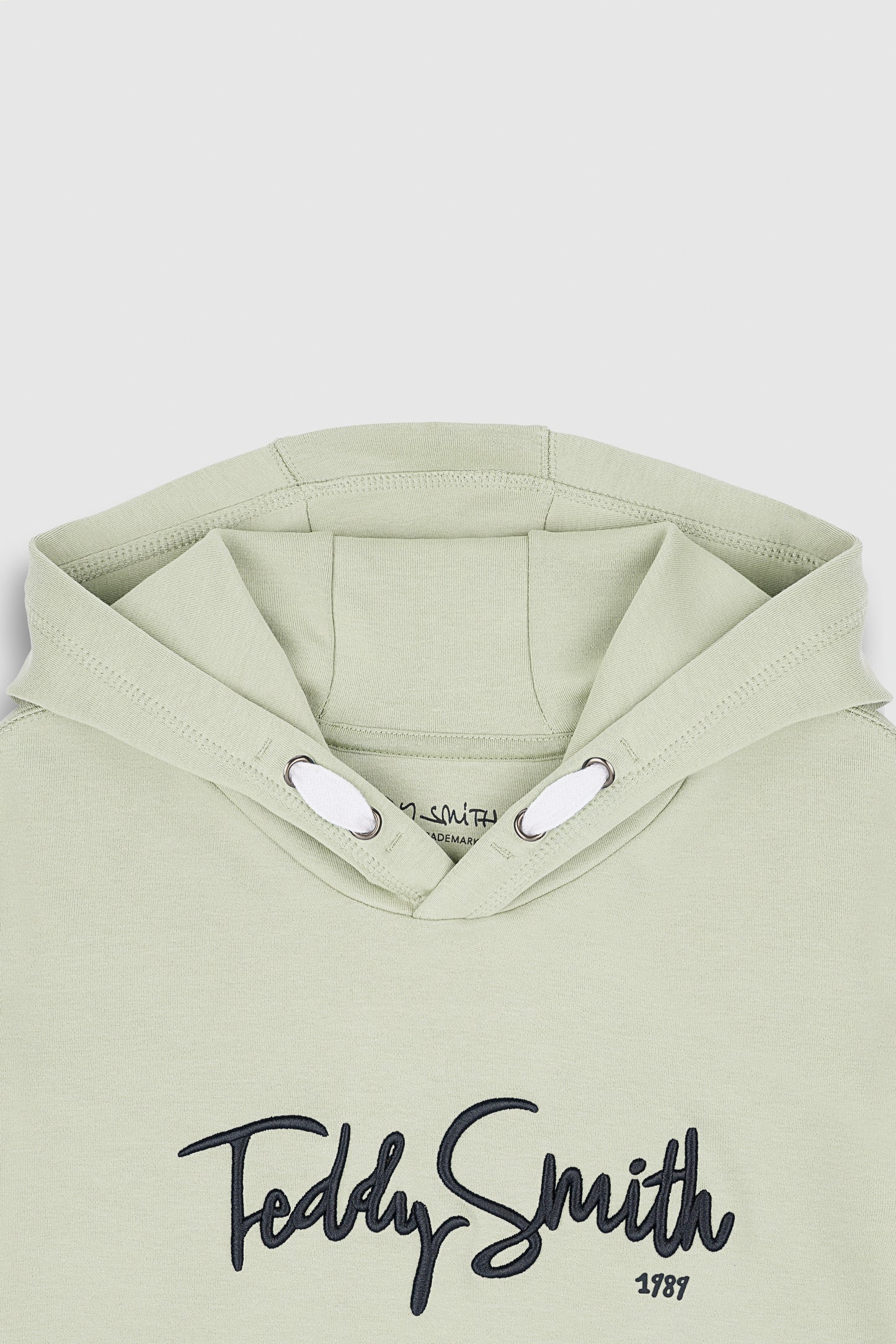 Sweat à capuche S-EVRY HOODY JR VERT SAUGE