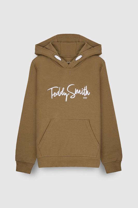 Achat Sweat à capuche SEVRY HOODY JR CHATAIN