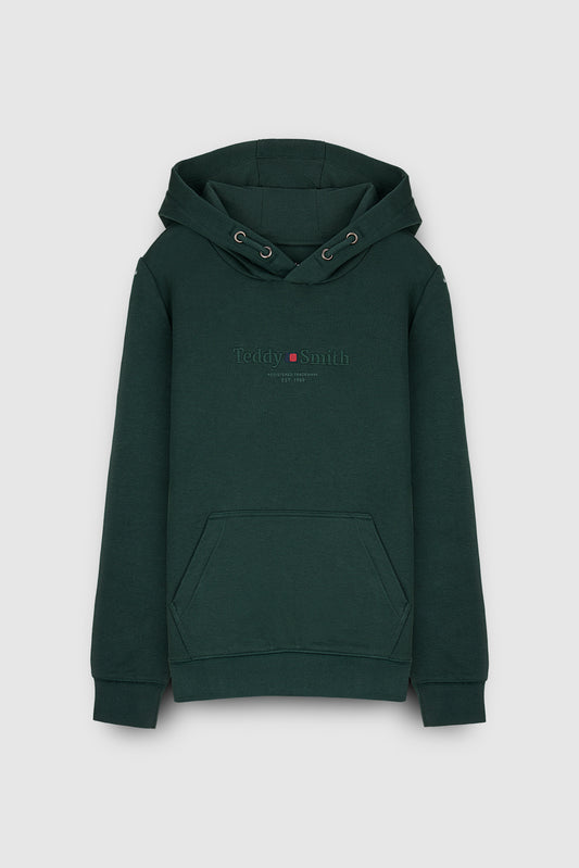 Achat Sweat à capuche S-JIM HOODY JR VERT SCARABE