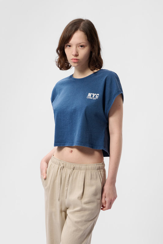 Achat T-shirt TEE OVER BLUE INK