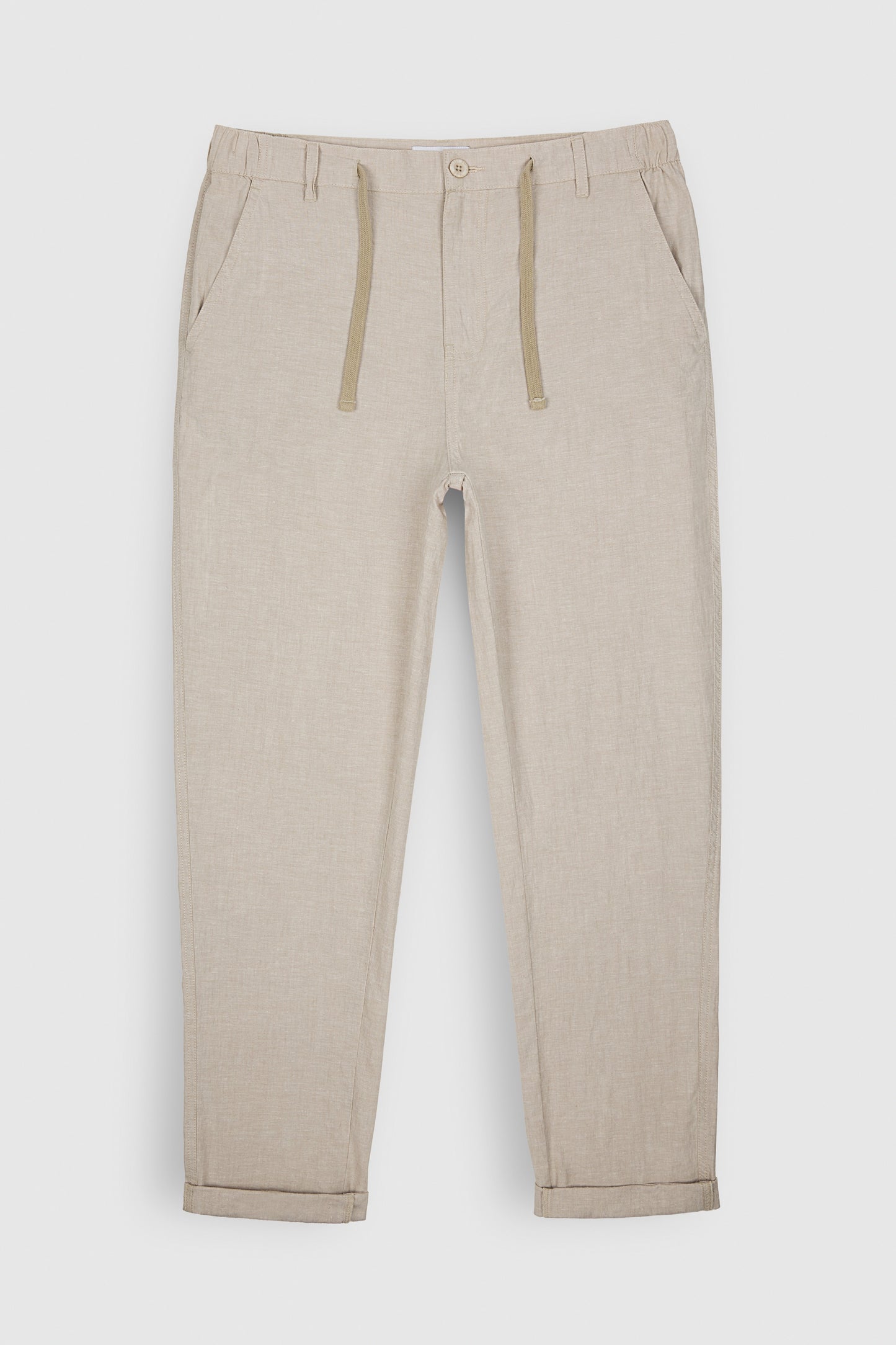 Pantalon P-LINEN CHINO BEIGE