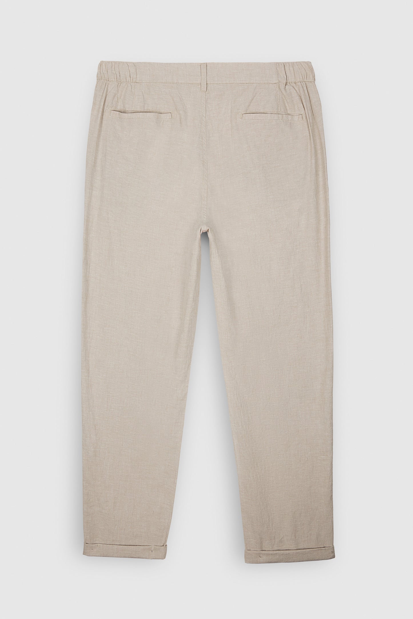 Pantalon P-LINEN CHINO BEIGE