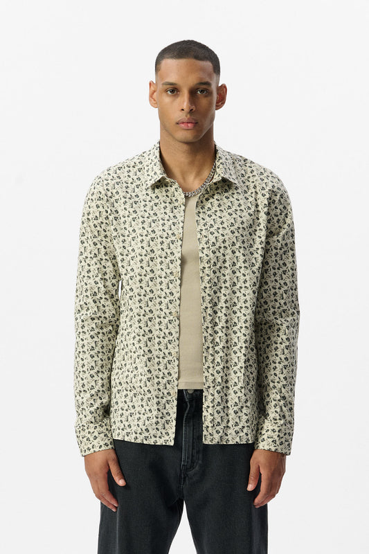 Achat Chemise CARTON ML STRET CREAM FLORAL