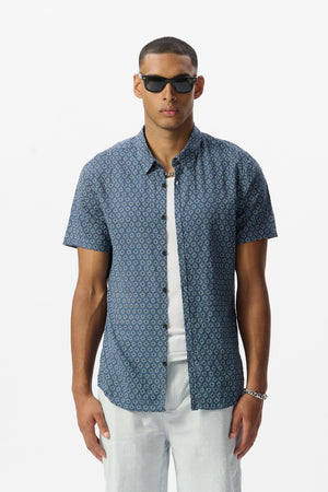 Chemise C-DIXON MC MARINE