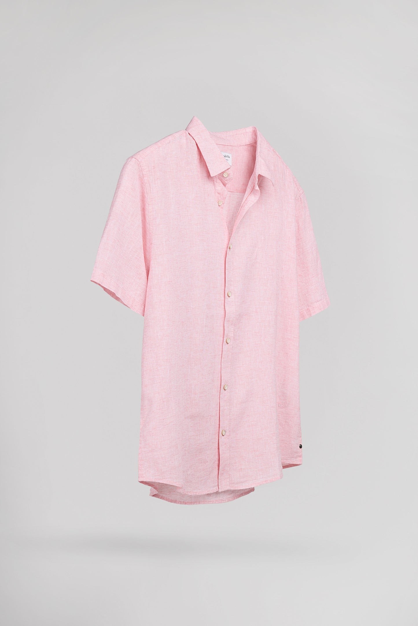 Chemise C-PIETRO MC POP CORAL