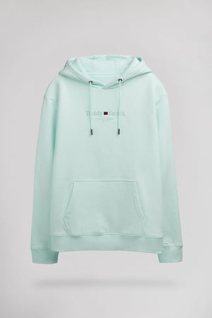 Sweat S-JIM HOODY BLEACH MENTHOL