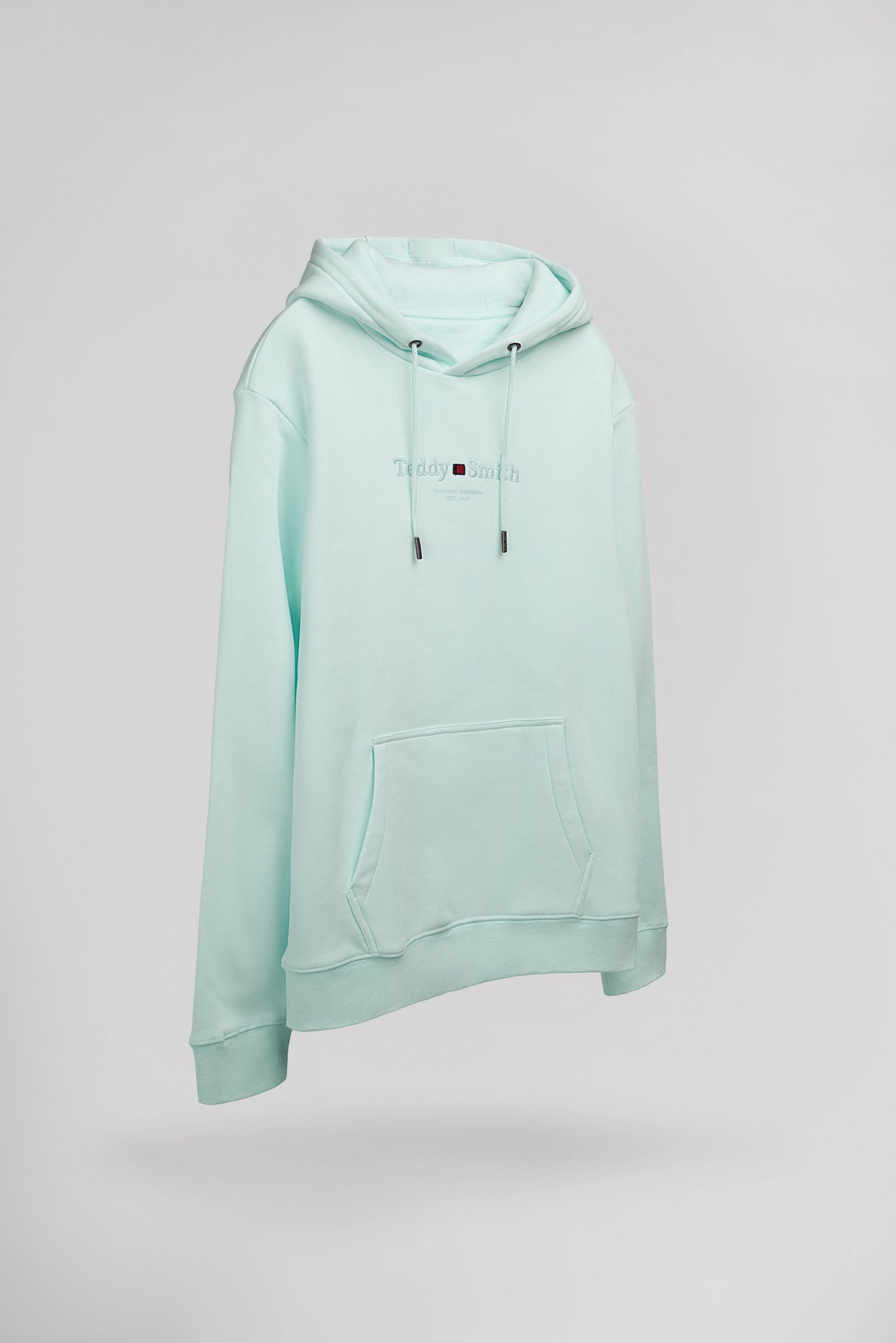 Sweat S-JIM HOODY BLEACH MENTHOL