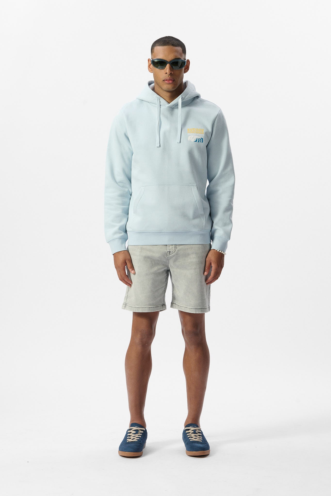 Sweat S-SYDNEY HOODY PASTEL BLUE