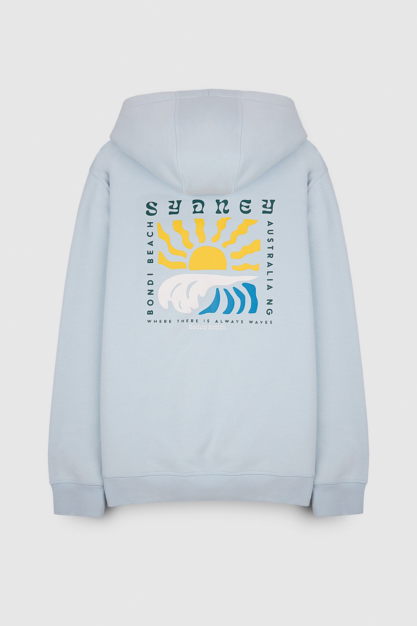 Sweat S-SYDNEY HOODY PASTEL BLUE