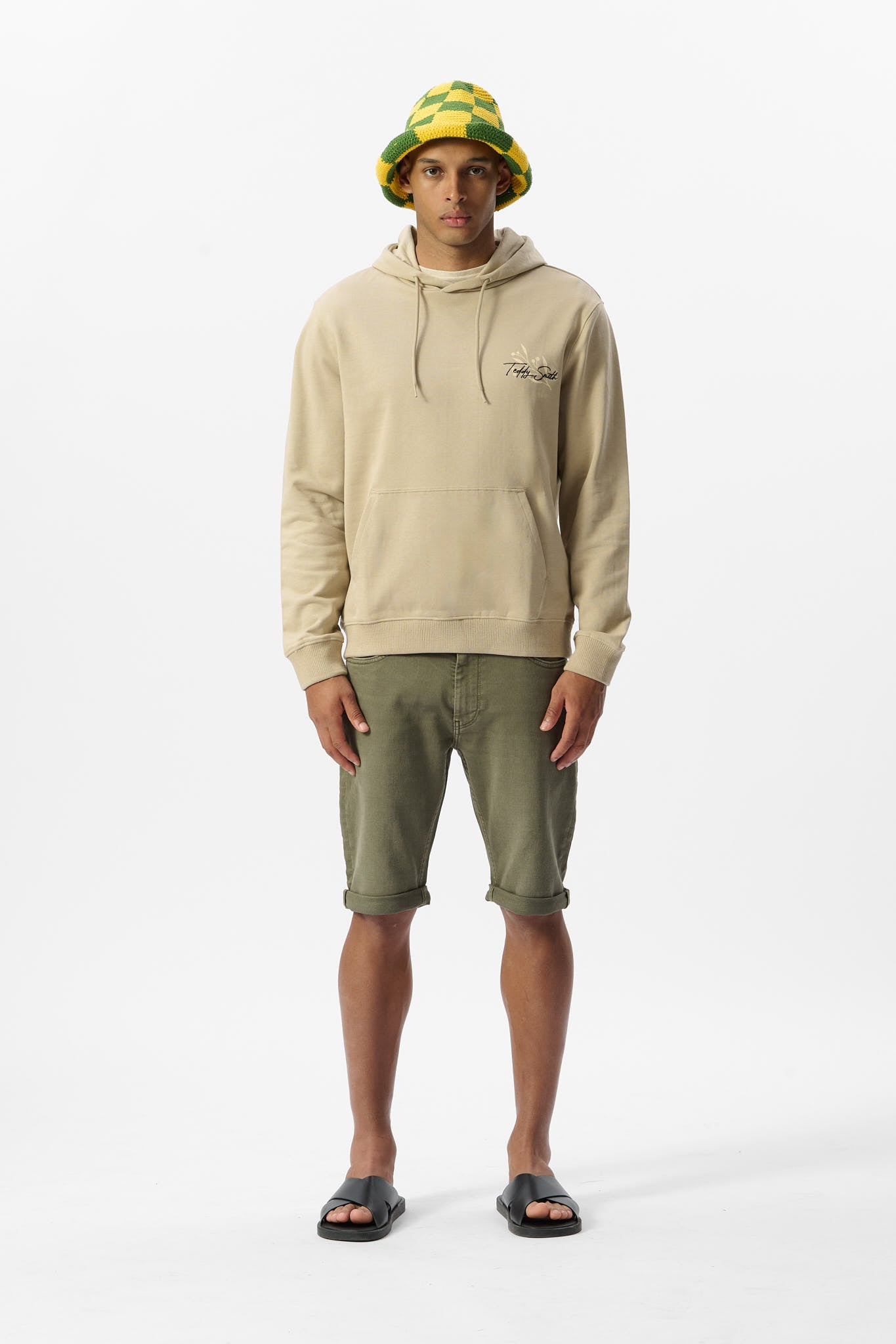 Sweat S-WANES HOODY BEIGE