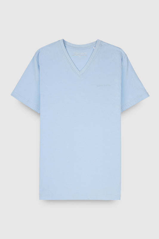 Achat T-shirt TAWAX 2 MC PASTEL BLUE