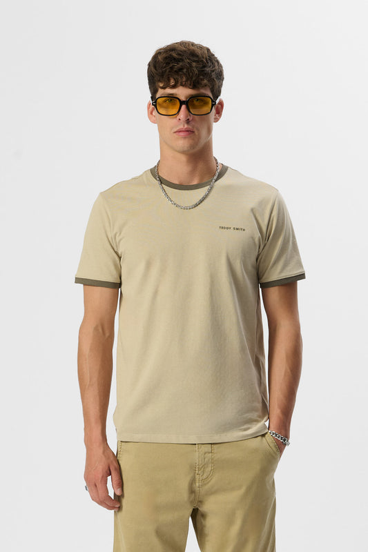 Achat T-shirt THE-TEE 2 R MC BEIGE