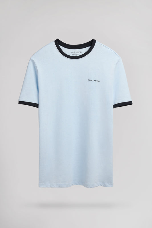 Achat T-shirt THE-TEE 2 R MC PASTEL BLUE CHINE