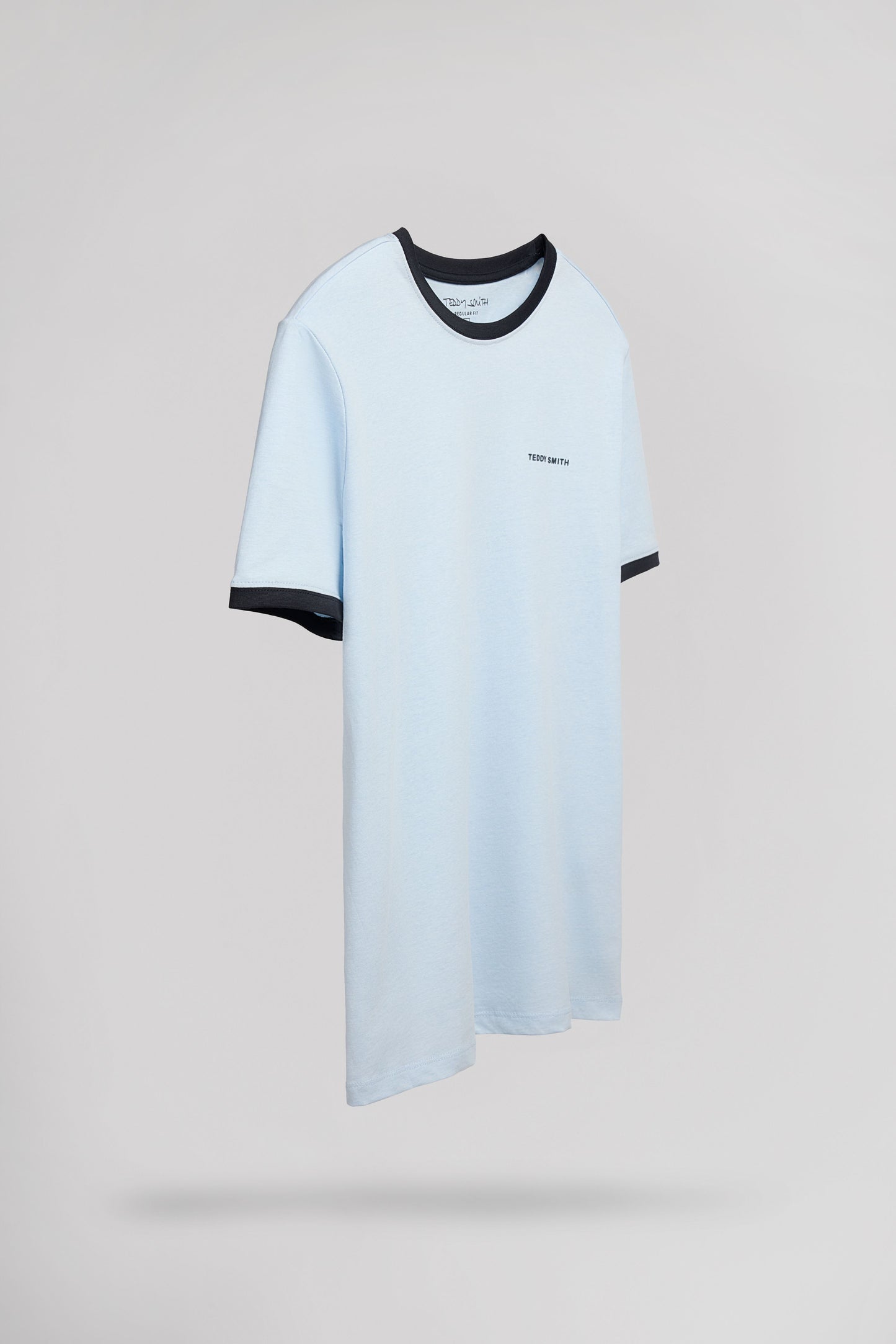 T-shirt THE-TEE 2 R MC PASTEL BLUE CHINE