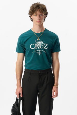 T-shirt T-CRUZ MC DARK EMERALD