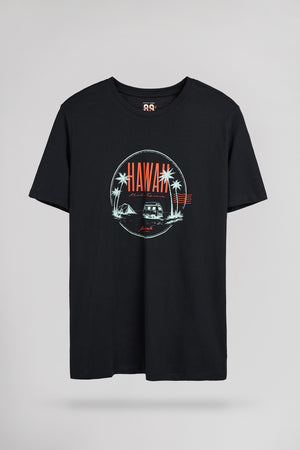 T-shirt T-HAWAII MC DARK NAVY