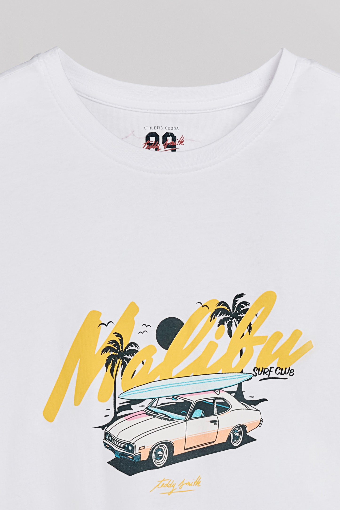 T-shirt T-MALIBU MC BLANC