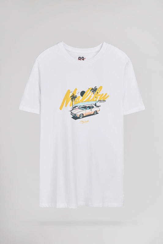 Achat T-shirt T-MALIBU MC BLANC