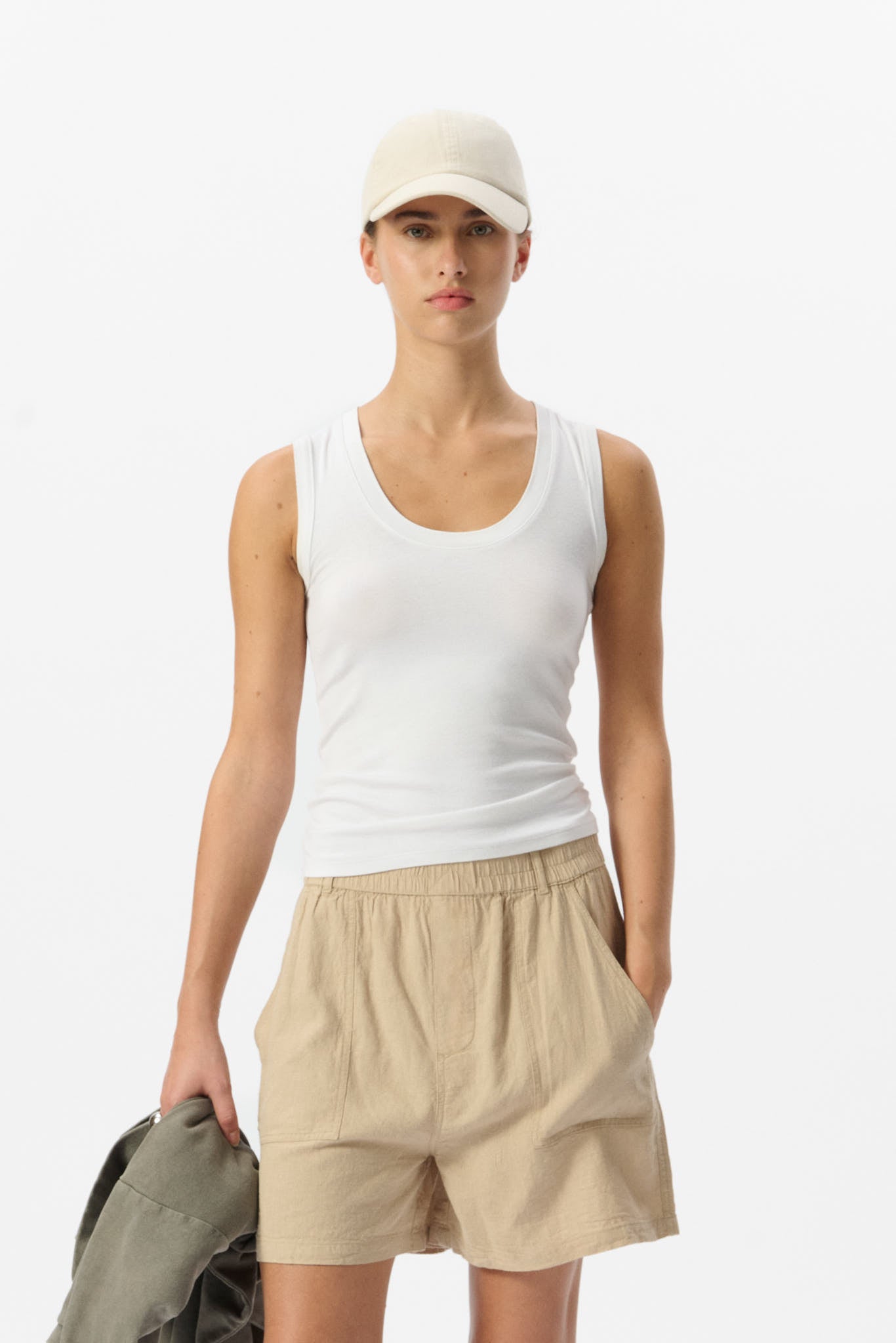 Short S-JANIS SH GRAIN DE SABLE