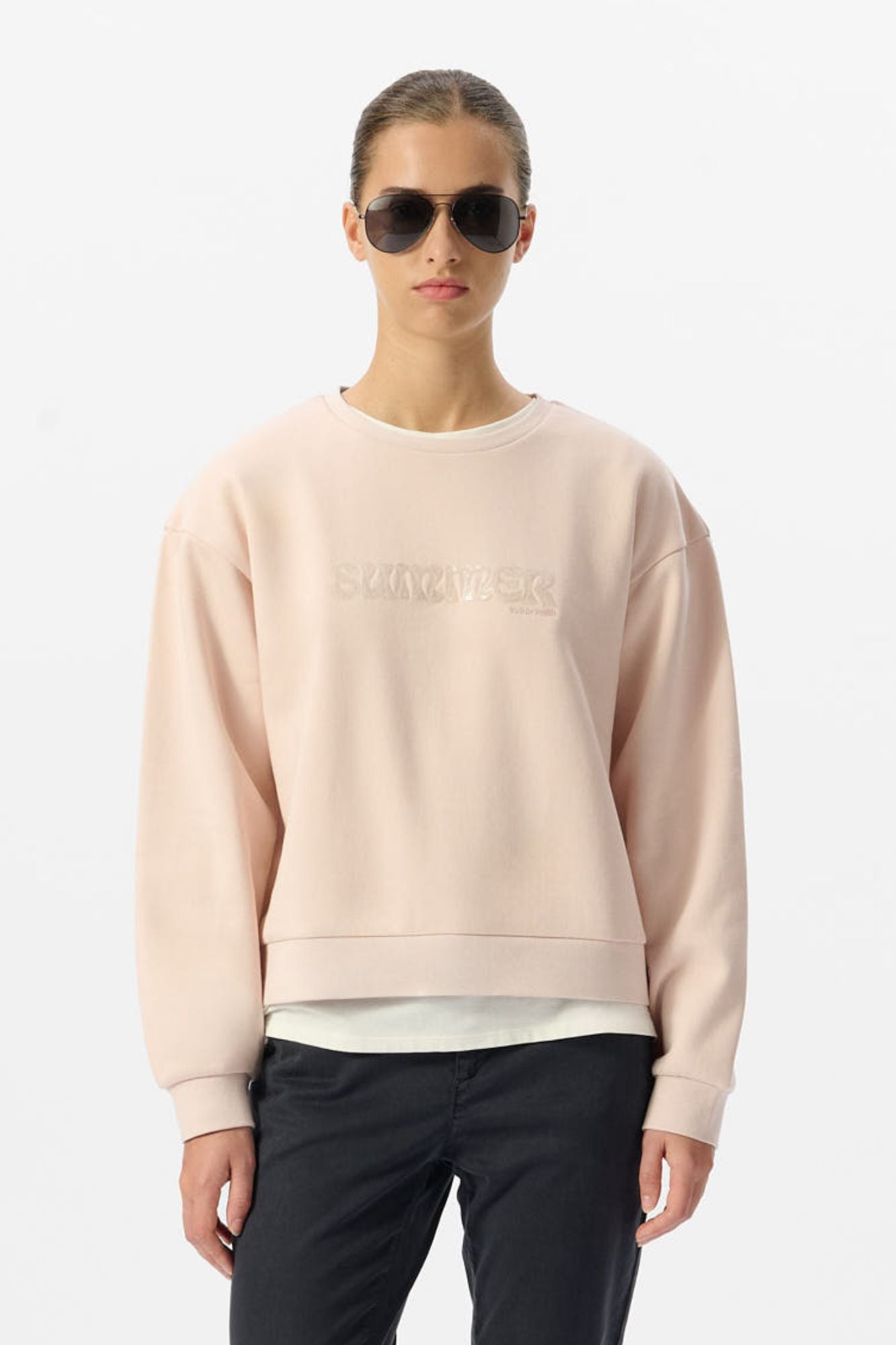 Sweat S-ALIZEE ROSE PALE