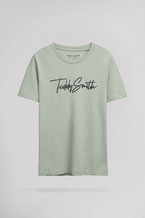 T-shirt T-EVAN MC JR ICEBERG GREEN