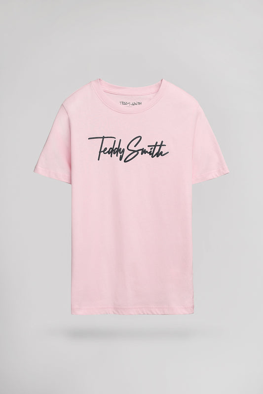 Achat T-shirt T-EVAN MC JR PINK SHIRT