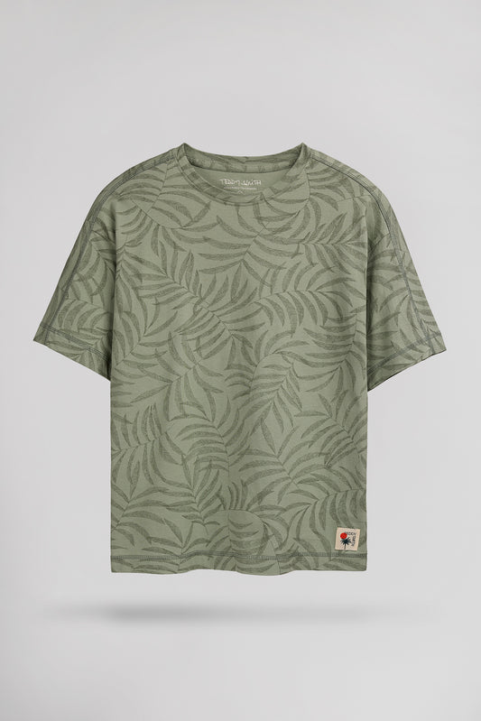 Achat T-shirt T-FEUILLAGE MC ICEBERG GREEN