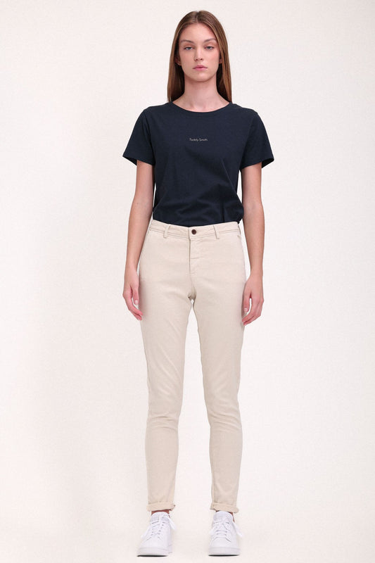 Achat Pantalon coupe chino slim P-NINA CHINO MIDDLE WHITE