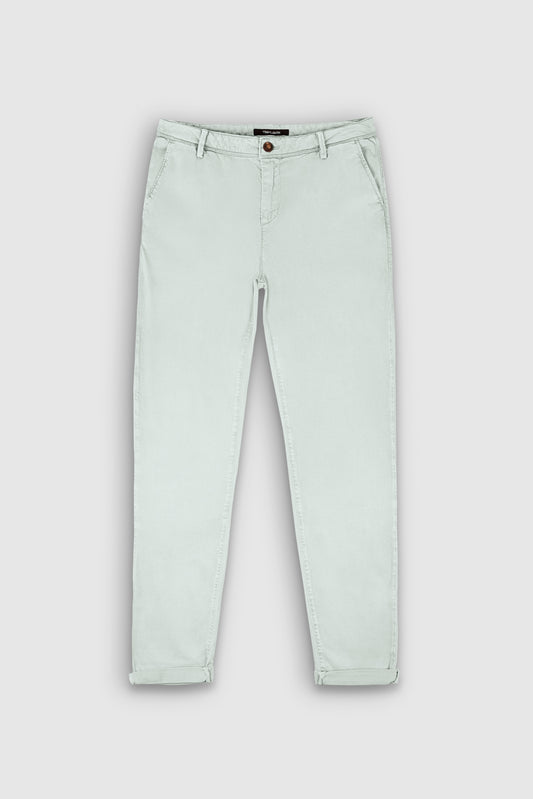 Achat Pantalon coupe chino slim P-NINA CHINO STONE MINT