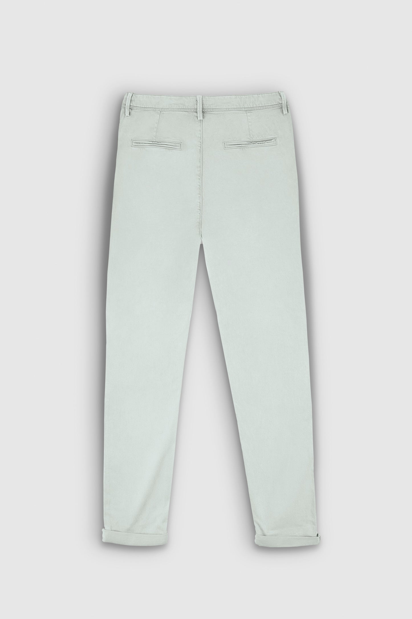 Pantalon coupe chino slim P-NINA CHINO STONE MINT