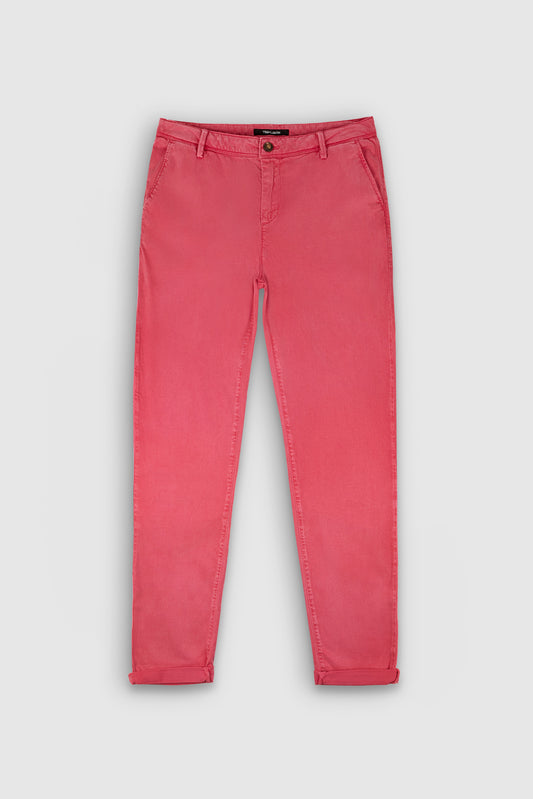 Achat Pantalon coupe chino slim PNINA CHINO JAFFY PINK