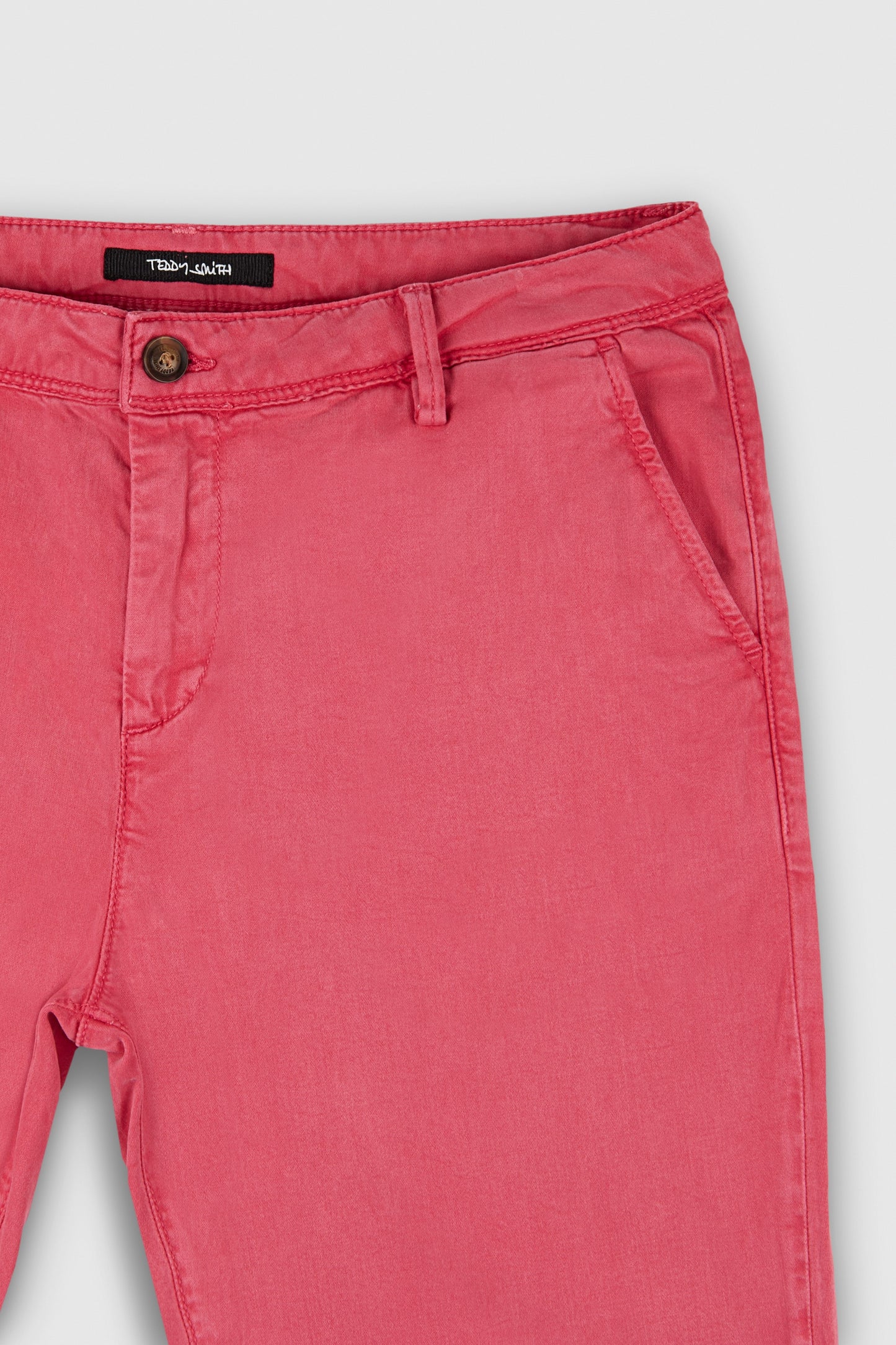 Pantalon coupe chino slim P-NINA CHINO JAFFY PINK