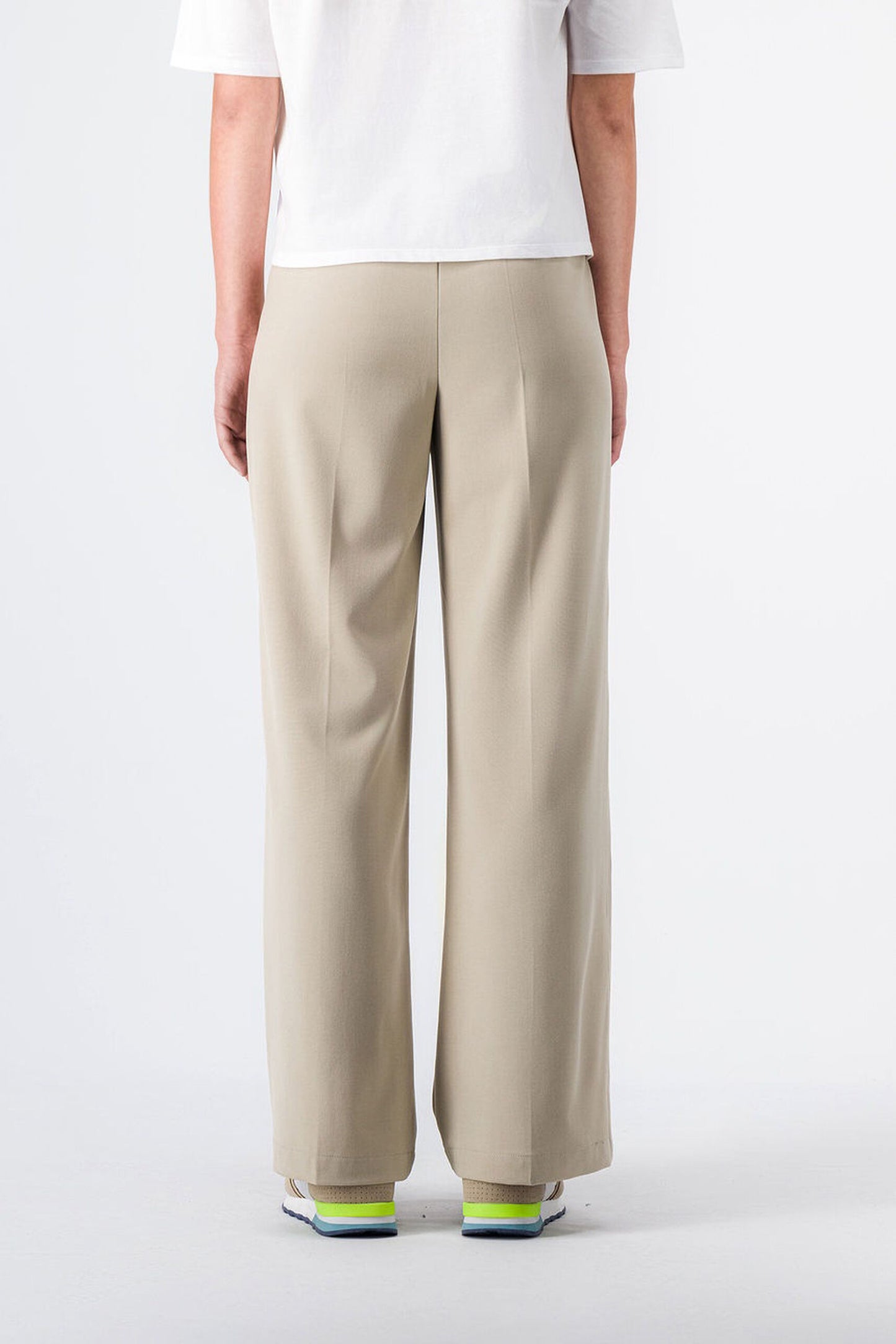 Pantalon coupe large P-COFFEE BISTRE BEIGE