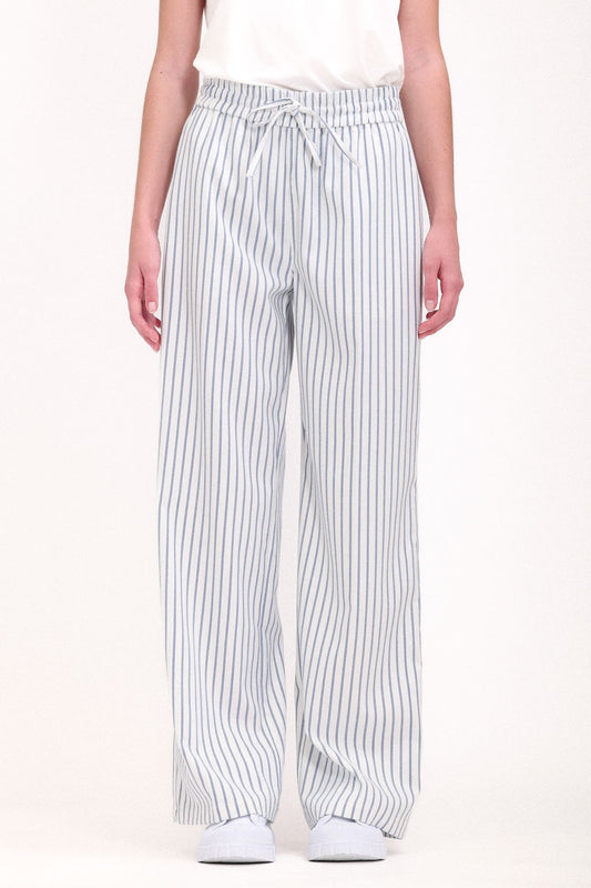 Achat Pantalon P-ROSALY STRIPE BLANC