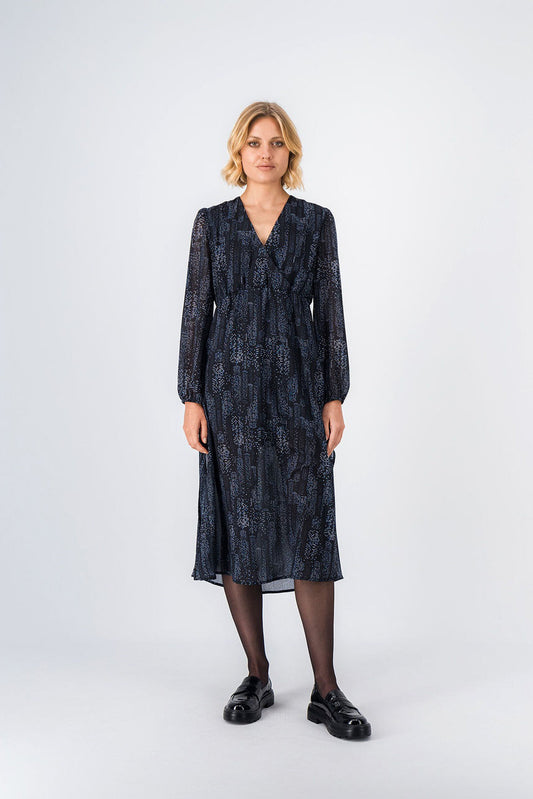 Achat Robe fluide longue MARISE NOIR