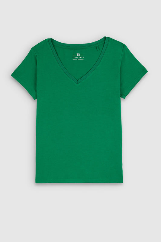 Achat T-shirt manches courtes T-MIA MC ELECTRIC GREEN