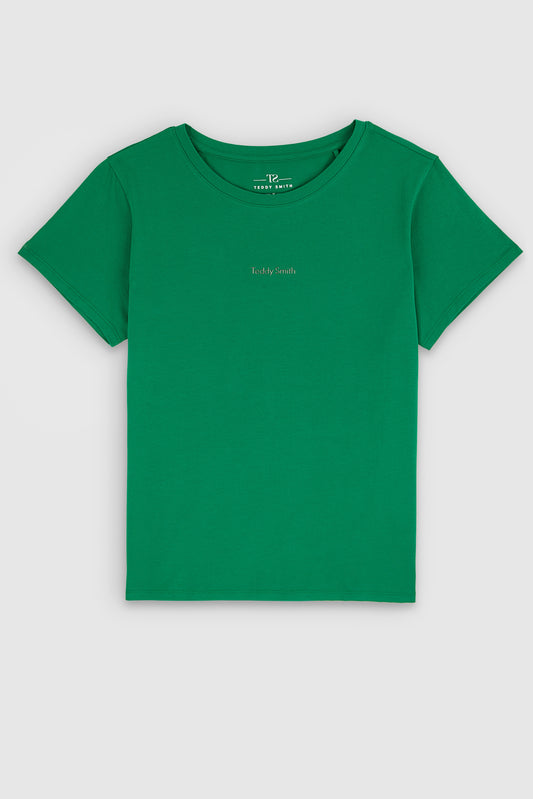 Achat T-shirt col rond T-RIBELLE MC ELECTRIC GREEN