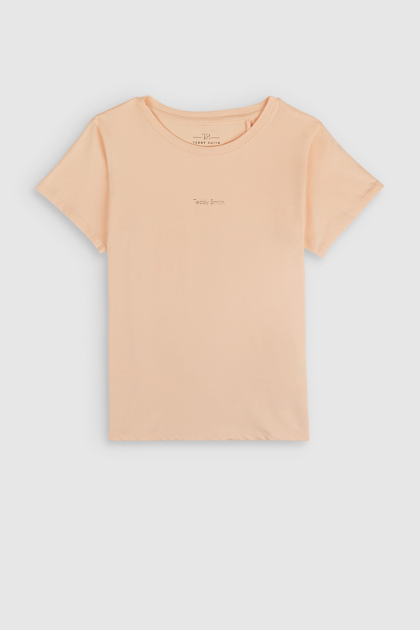 T-shirt col rond T-RIBELLE MC SWEET PEACH