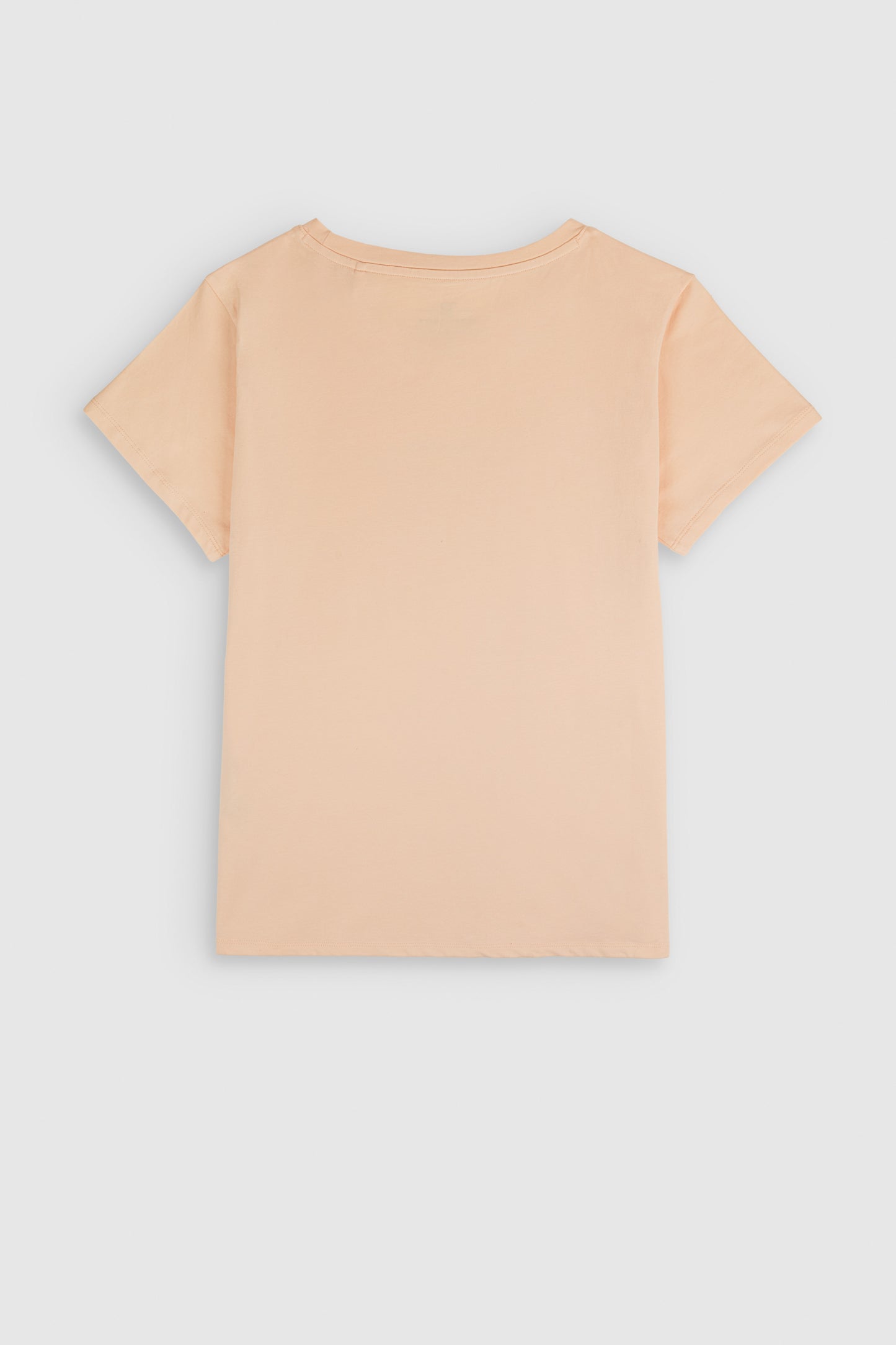 T-shirt col rond T-RIBELLE MC SWEET PEACH