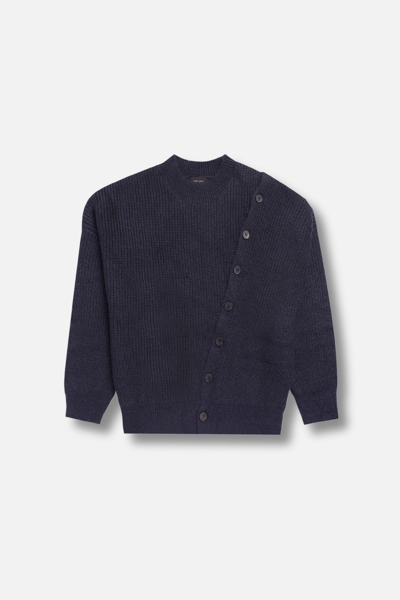 Pull col rond ELOISE TOTAL NAVY