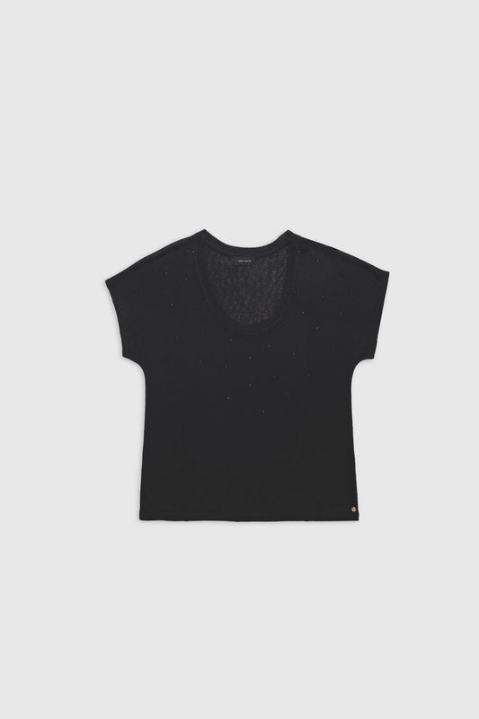 Achat Top encolure danseuse T-STEPH NOIR