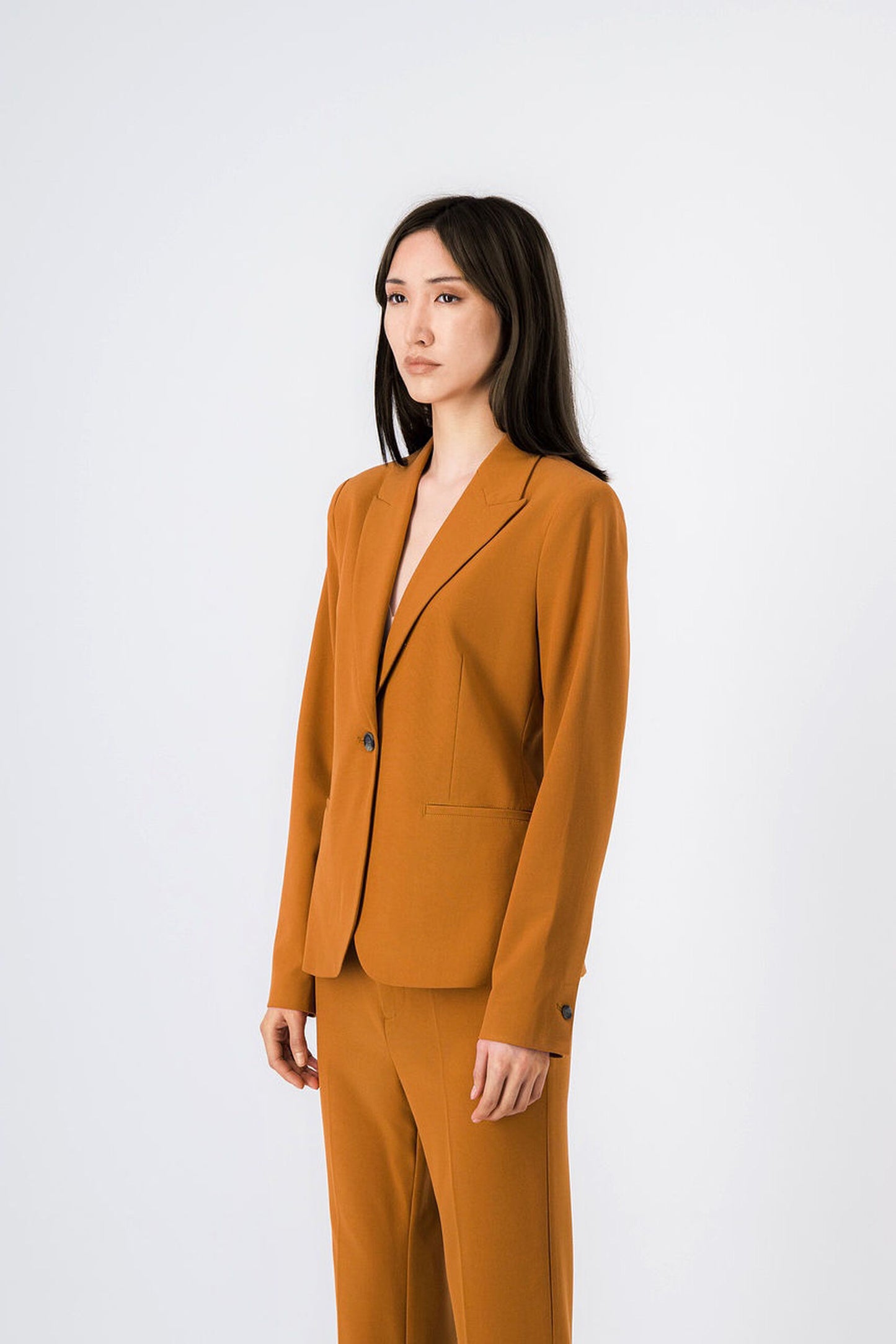 Veste ajustée MILADY BISTRETCH CAMEL WOOD