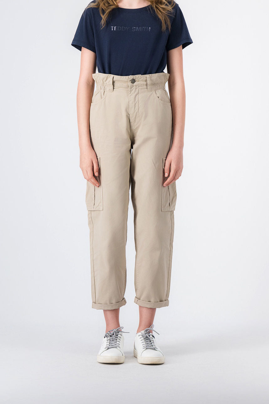 Pantalon coupe cargo HOLLY CARGO JR BEIGE