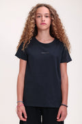 T-shirt col rond T-RIBELLE MC JR TOTAL NAVY