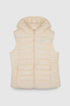 Doudoune sans manches B-TERRY 2 G HOOD JR MIDDLE WHITE