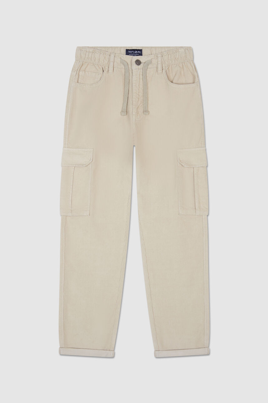 Pantalon coupe cargo P-RYDE CARGO JR BEIGE STONE